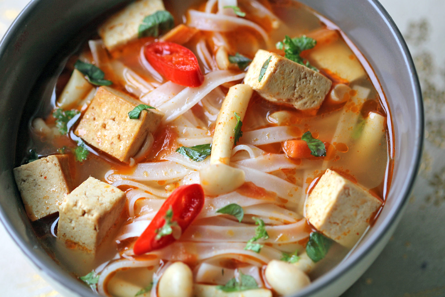 Recipe Tom Yum Tofu Mab Made Food